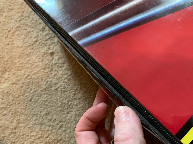 BASEBALL CARD 3 RING BINDER