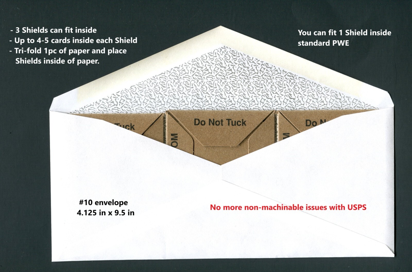 Shipping Shield Sports Trading Card Shipping Protector Coins Jewelry Top loader