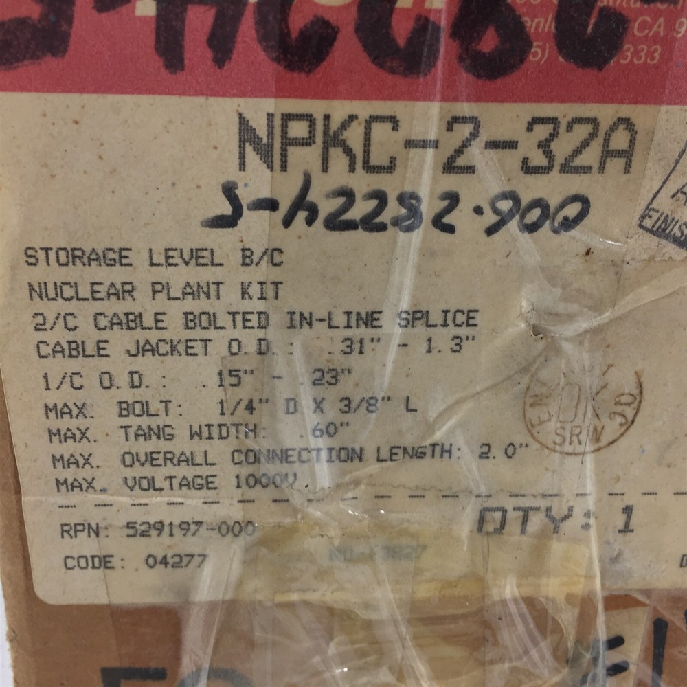Raychem NPKC-2-32A Splice Kit