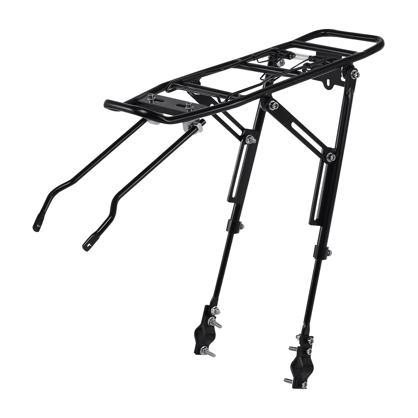 Rear Bike Rack Cargo Rack Alloy Luggage Carrier Bicycle 110 Lbs Capacity Holder