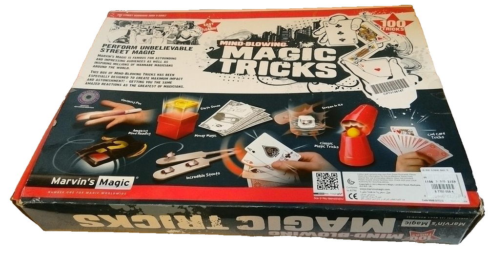 Marvins Mind Blowing Magic Tricks 100 Magic Tricks Magician's Magic