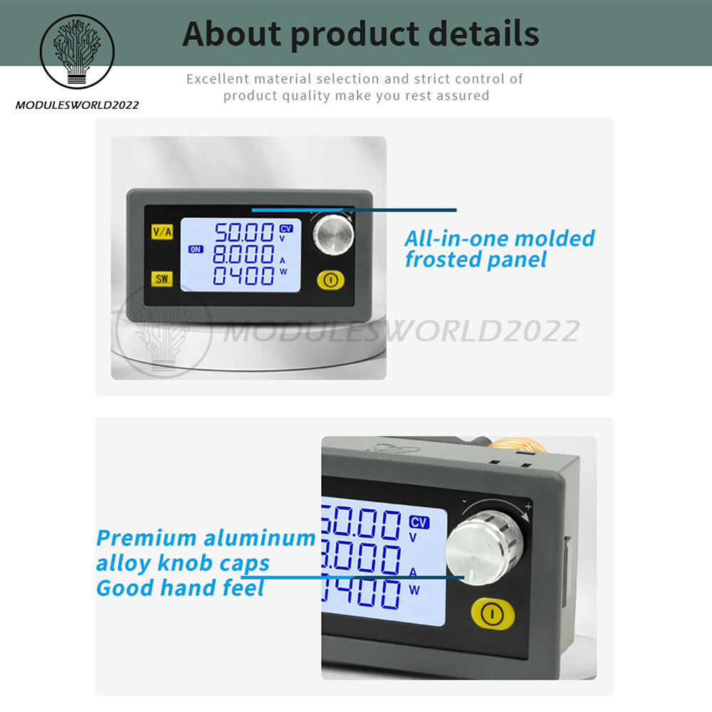 Adjustable CNC Regulated Power Supply Module Constant Voltage Current Step-down