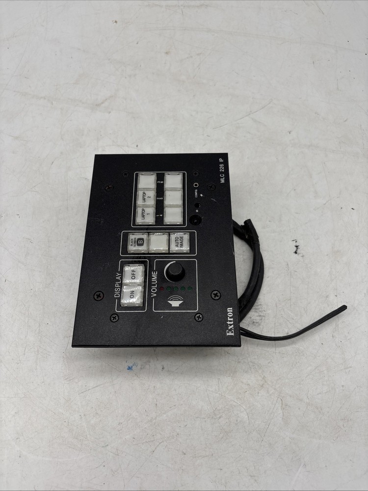 Extron MLC 226 IP MediaLink Controller Enhanced Control Panel