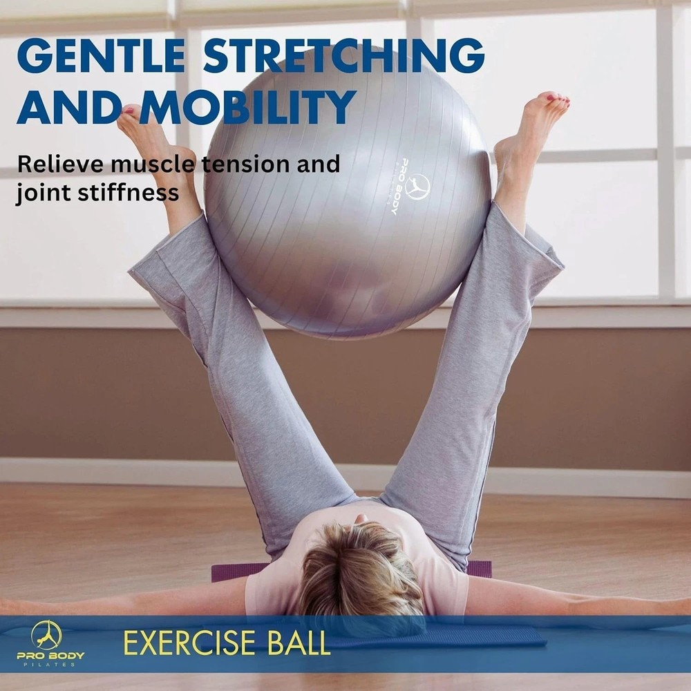 Anti Burst Exercise Ball 85cm - Blue/-