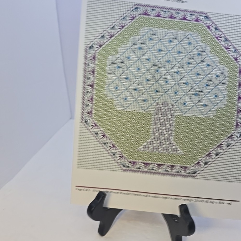 Handblessings Eileen Gurak Needlework Designs Winter Wonder Needlepoint Pattern
