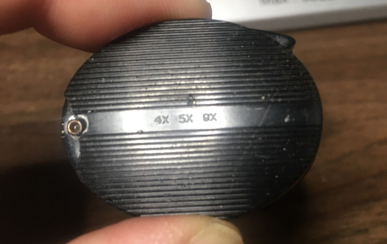 Bausch & Lomb Mini Dual Lenses Folding Pocket Magnifier 4x 5x 6x USA