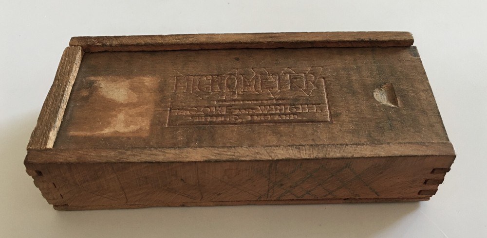 Vintage Boxed, ‘Moore & Wright’ Micrometer No. 965