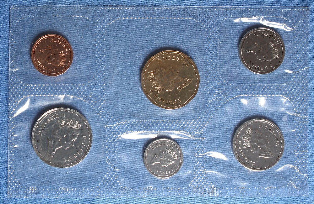 Canada 1995 Uncirculated Mint Set (Proof-Like) - With Envelope and COA 1