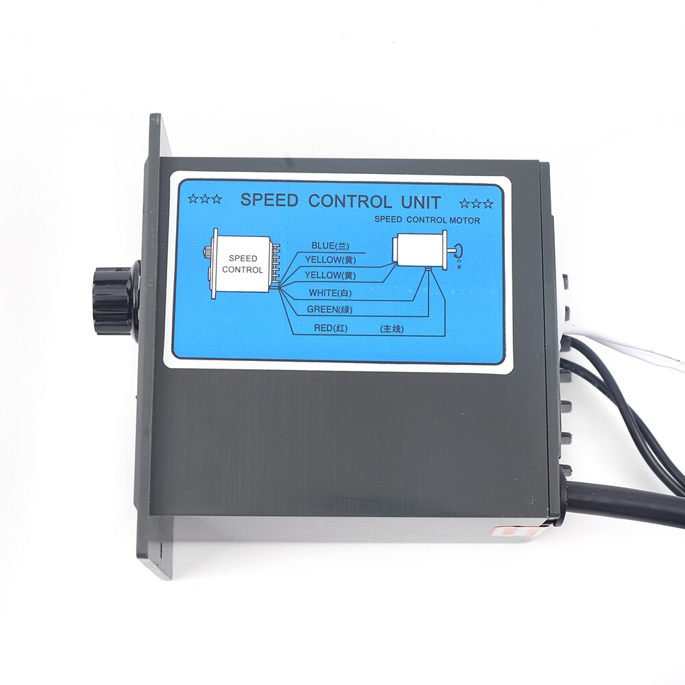 135R/MIN Reversible Gear Motor Electric+Variable Speed Reduction Controller 10K