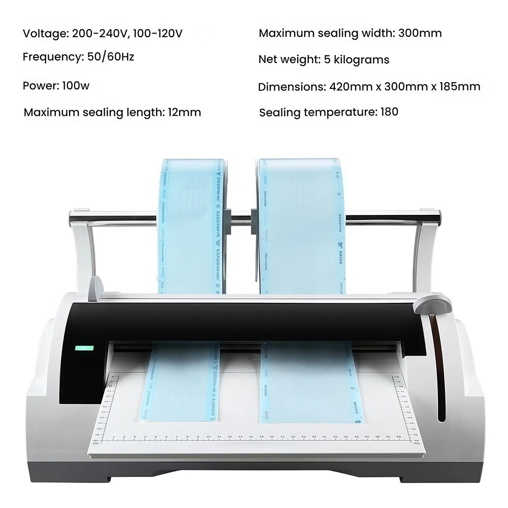 Medical Oral Dental Sealer Sterilization Disinfection Bag Sealing Machine