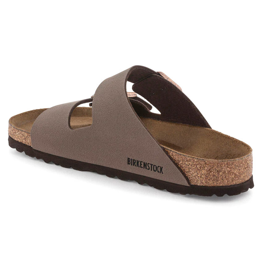 Birkenstock Arizona Mocha Birkibuc Leather Soft Footbed Comfort Sandals