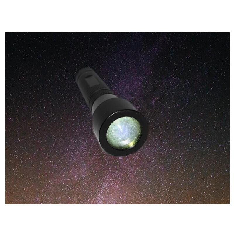 Waterproof White Light Laser Pointer Dustproof Outdoor Hiking Laser Flashlight