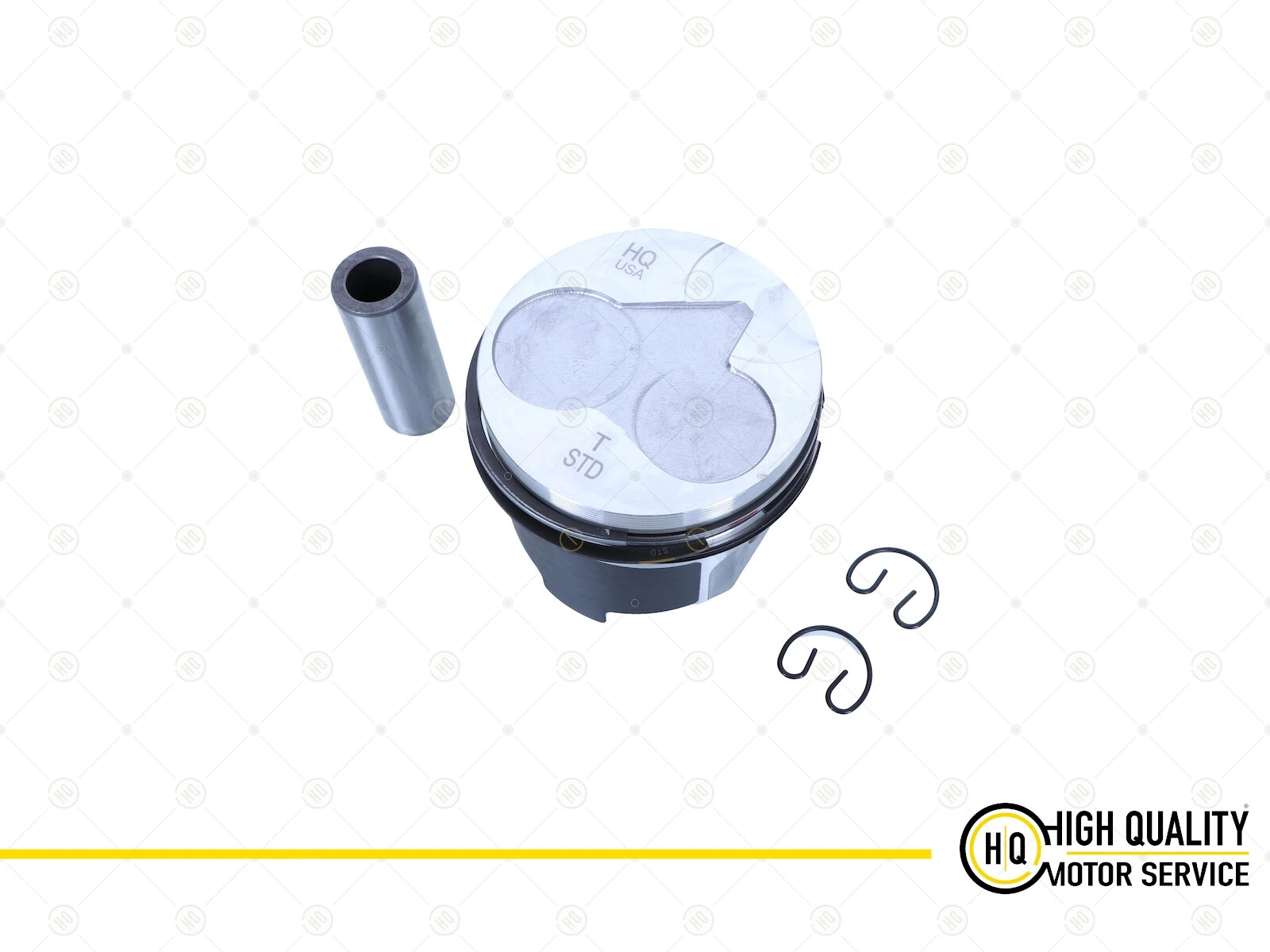 Piston With Ring STD For Kubota, 16060-21114, D1105, V1505, D1305, 78MM