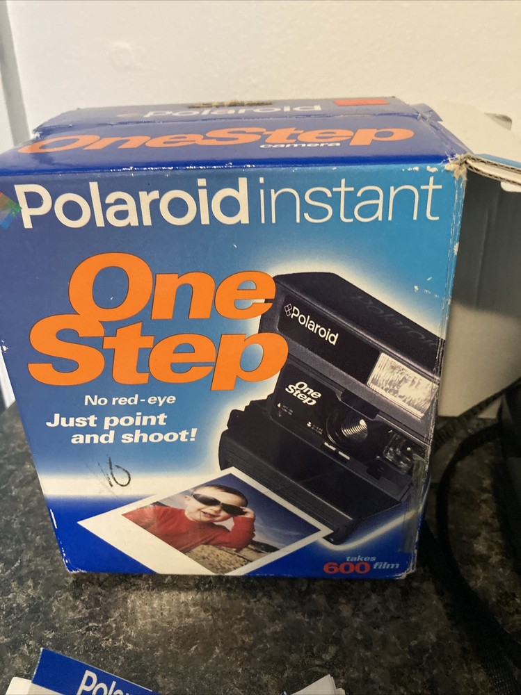 Polaroid Instant Camera, One Step Box Manual MINT CONDITION!
