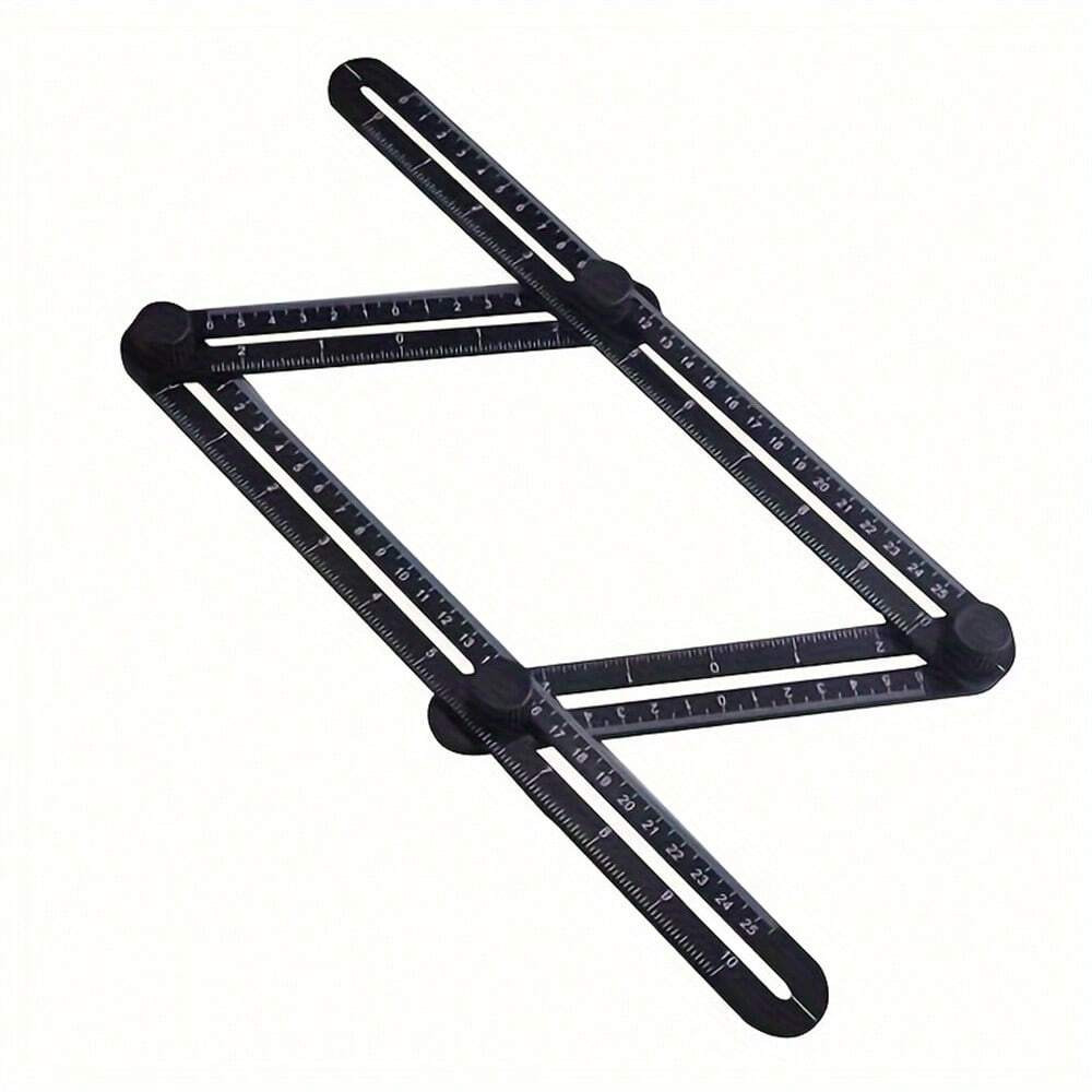Angleizer 4 Fold Tile Ruler Multi Angle Template Tool Drill Tile Measuring Guide