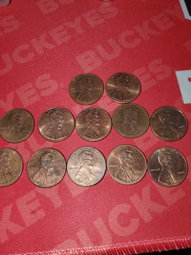 2009 lincoln pennies