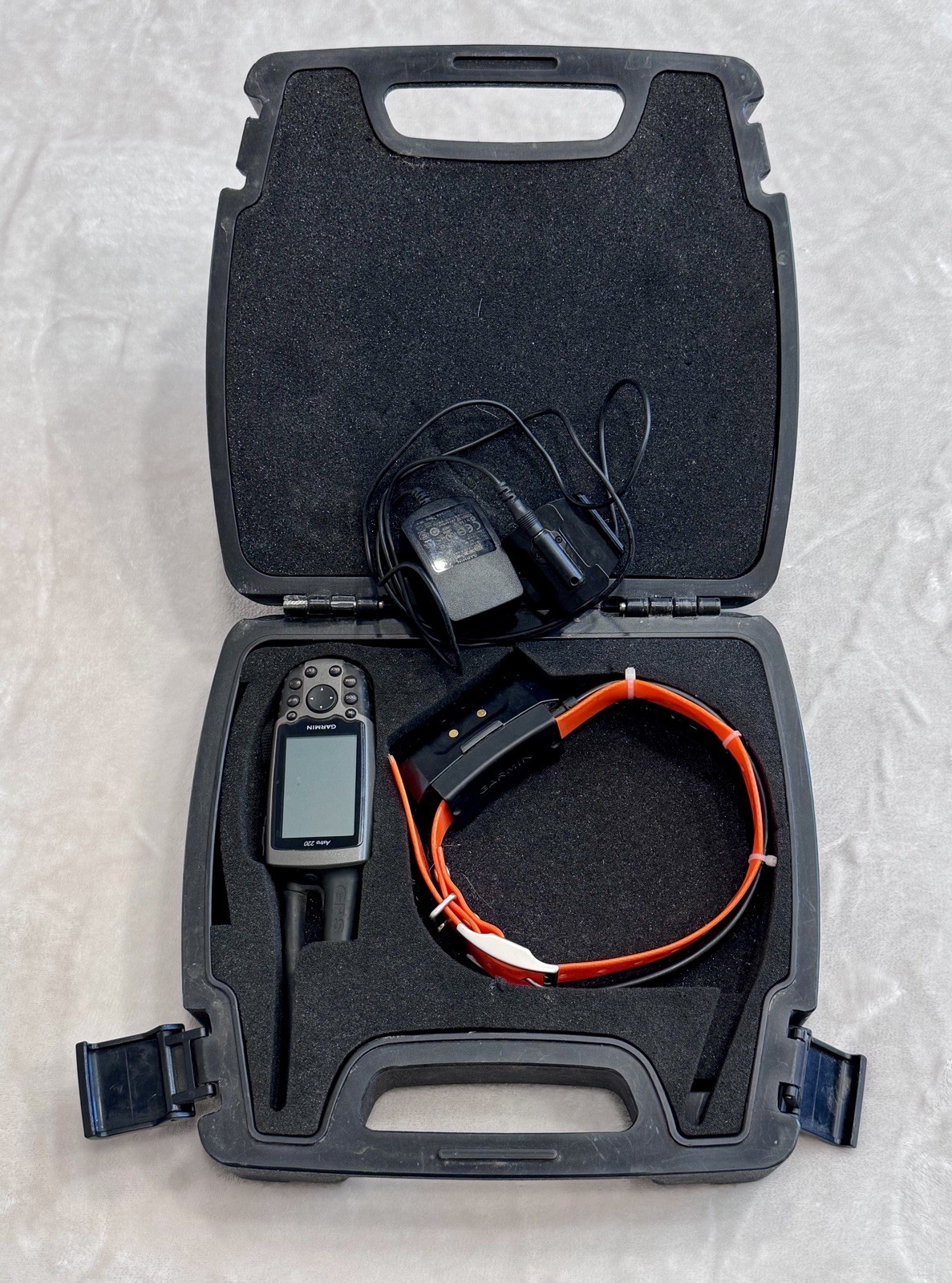 Garmin Astro 220 GPS and DC40 Collar GPS Case And Wall Charger - Working Great ✅