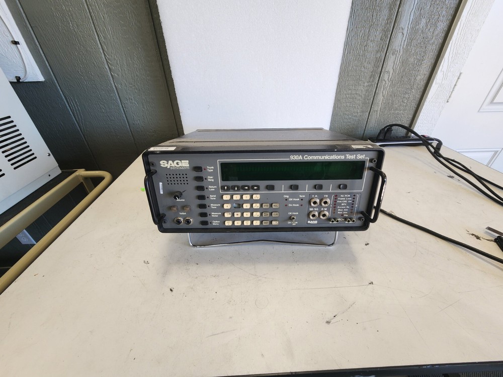 SAGE 930A Communications Test Set Will Not Power On! Unit #6