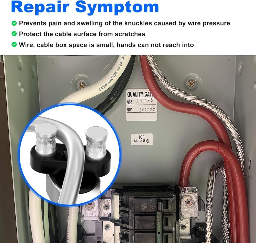 Wire Bender Tool, Cable Bender Tool for Most Wires, Wire Bender Cable Bender ...