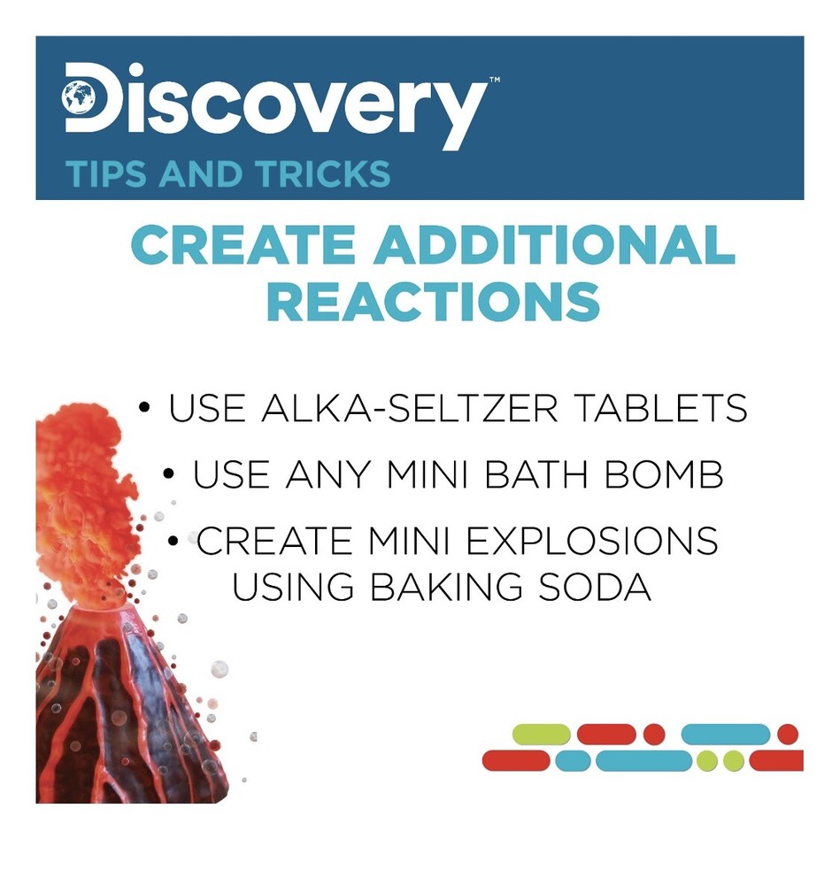 DISCOVERY UNDERWATER VOLCANO. STEM TOY, NEW IN BOX