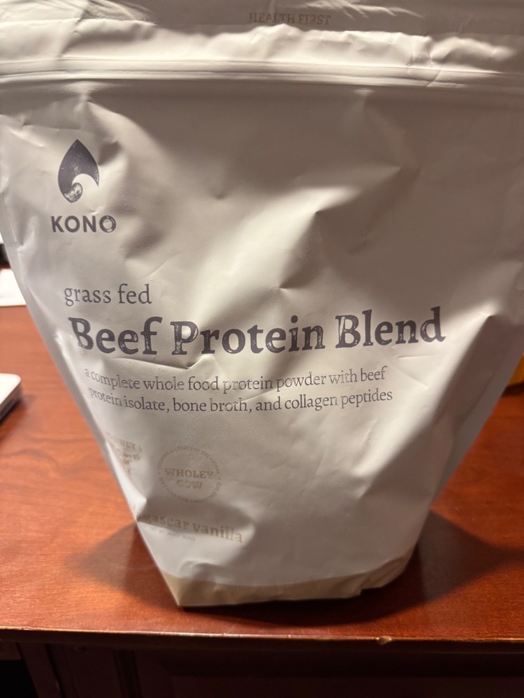 Kono Nutrition - Grass Fed Beef Protein Blend - Vanilla