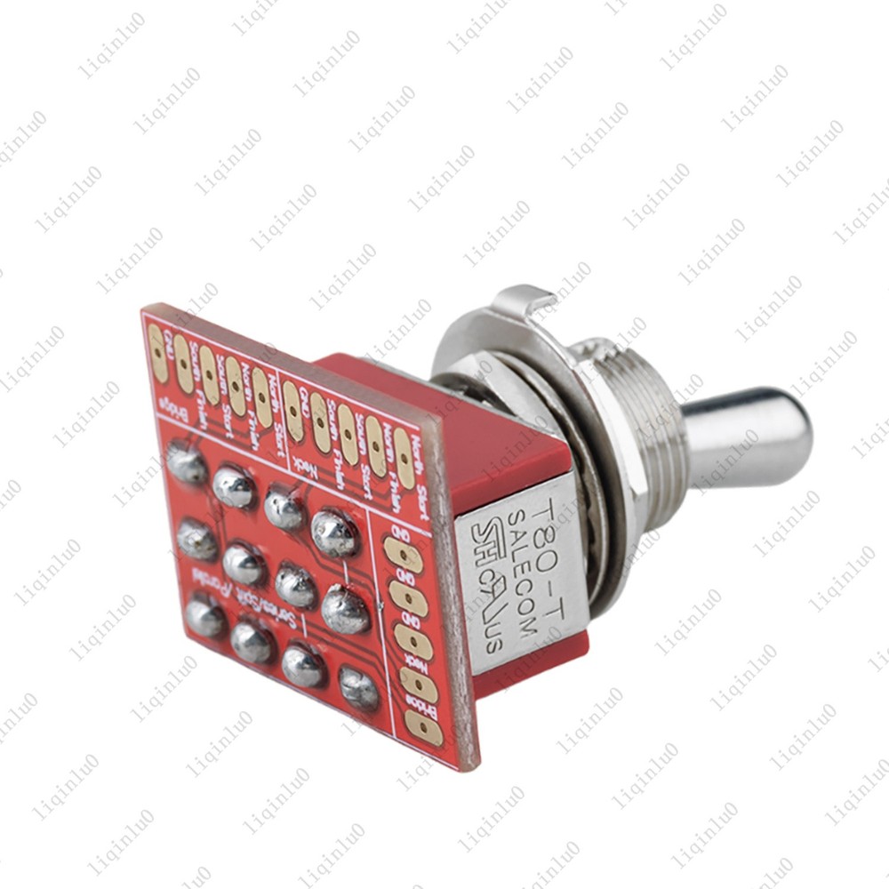 Fat Bat Toggle Switch DPDT OnBoard 3 Way Series/Split/Parallel Easy Install