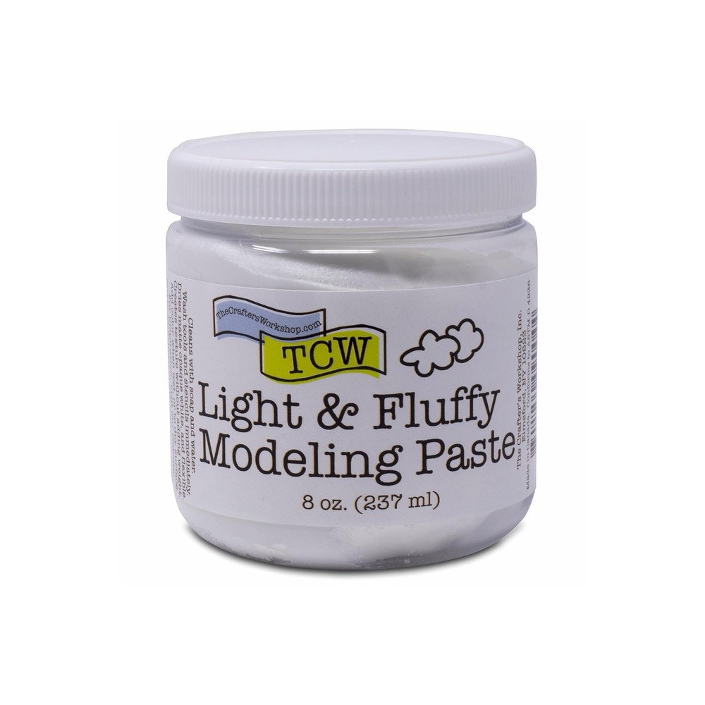 Modeling Paste for Textured Art - Dimensional Paste for Stenciling, Acrylic P...