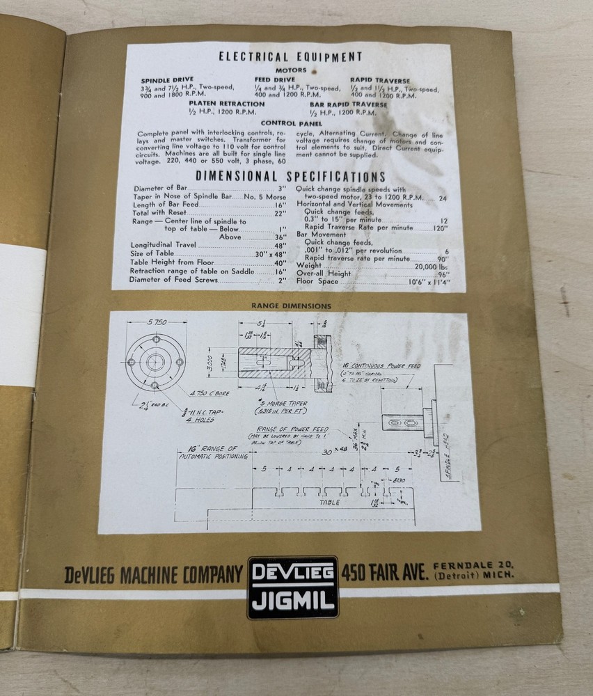 3-B DeVlieg Jigmil Brochure (7196)
