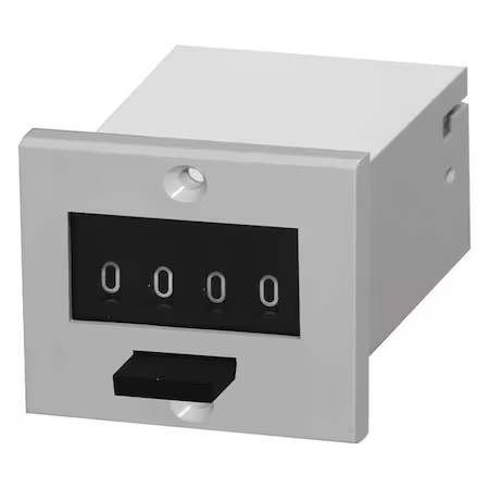 Dayton 6X594 Counter, 4 Digit, Panel Mount, 115Vac