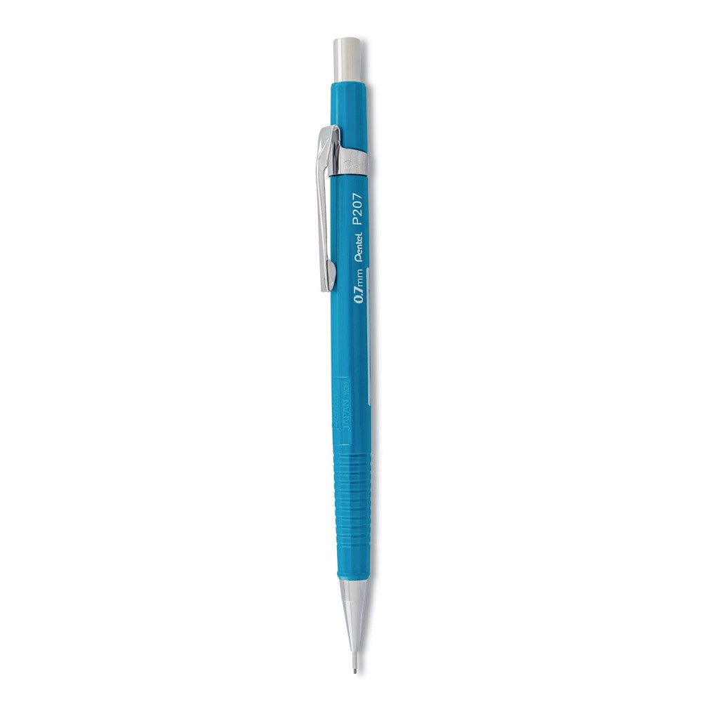Pentel Sharp Mechanical Drafting Pencil, 0.7 mm, Blue Barrel