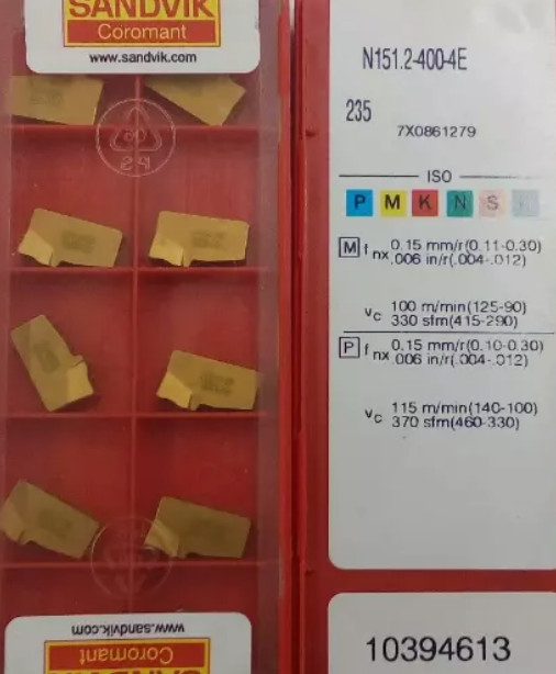 Original Carbide Inserts 10 Tablets N151.2-400-4E 235