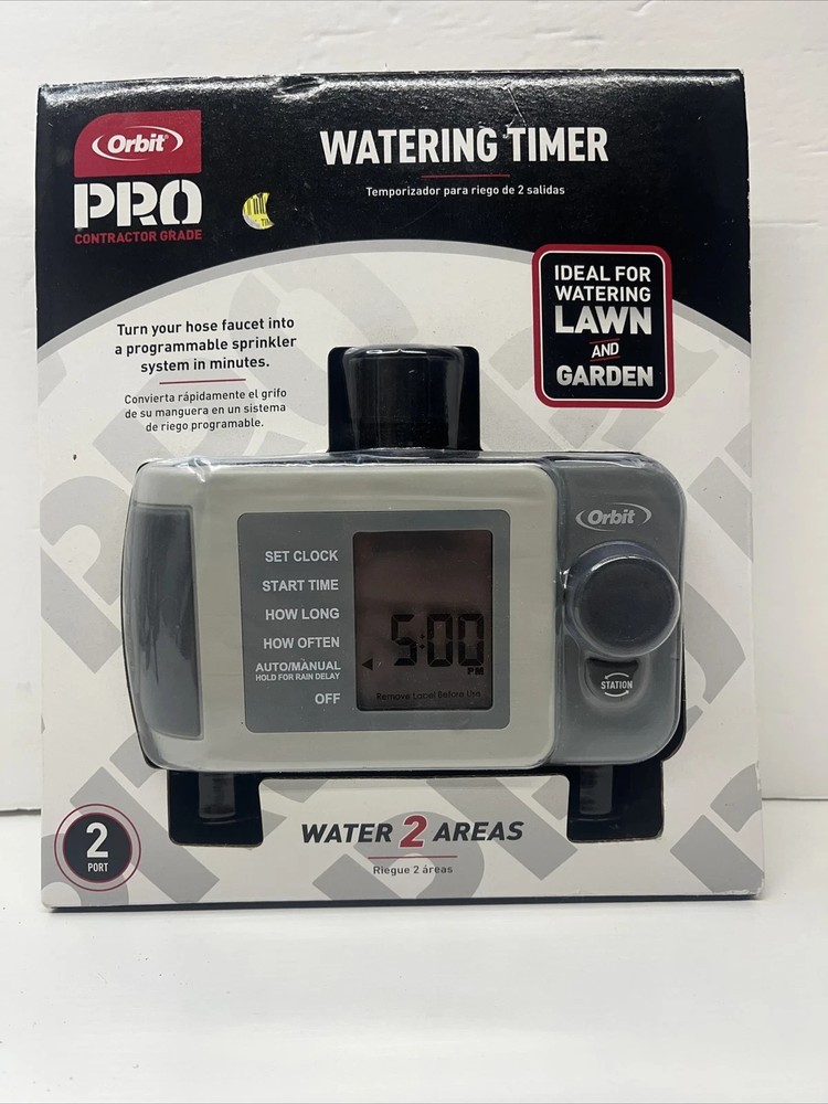 Orbit Irrigation 2 Port Digital High Flow Timer (26622)