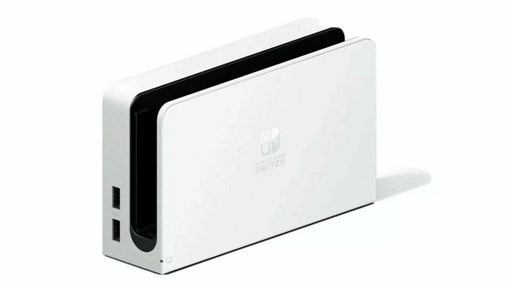 🔥 [LAN WHITE DOCK + HDMI and Cable ONLY] From OLED NINTENDO SWITCH Console 🔥