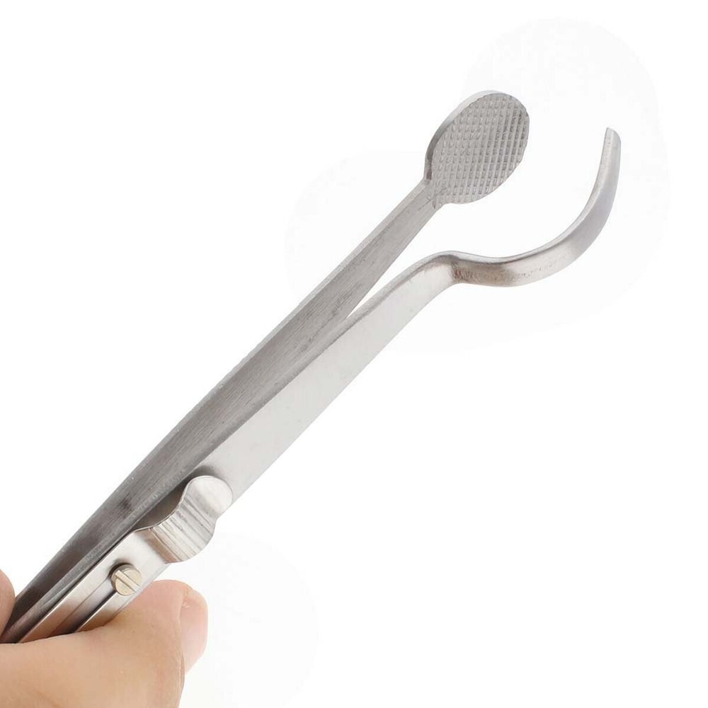 Head & Shank Tweezers - Side Locking