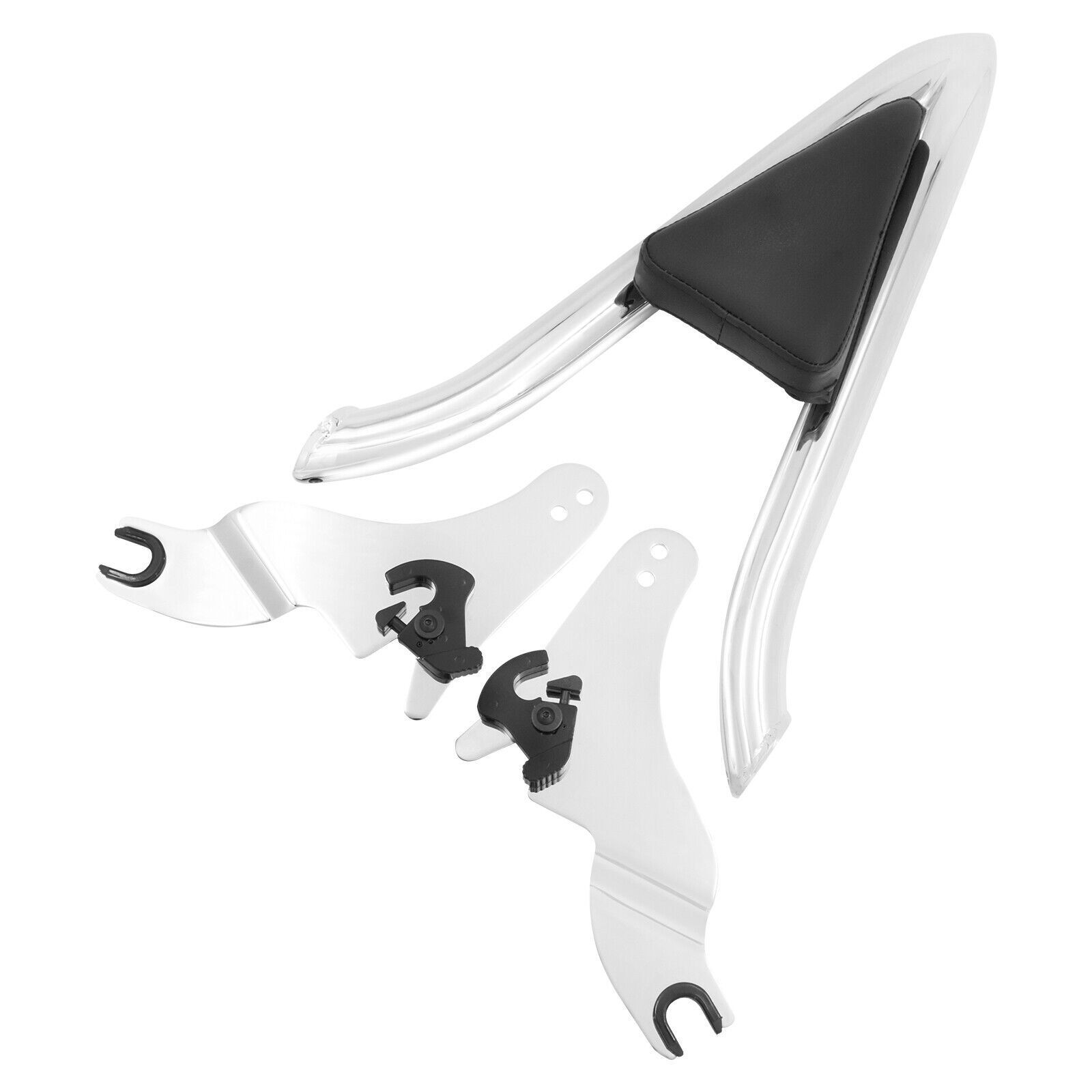 22" Backrest Chrome Sissy Bar For Harley Road Glide Street Touring FLHR 09-25