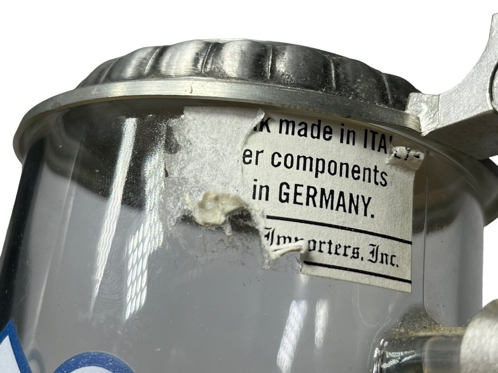 U.S. Coast Guard Glass Stein