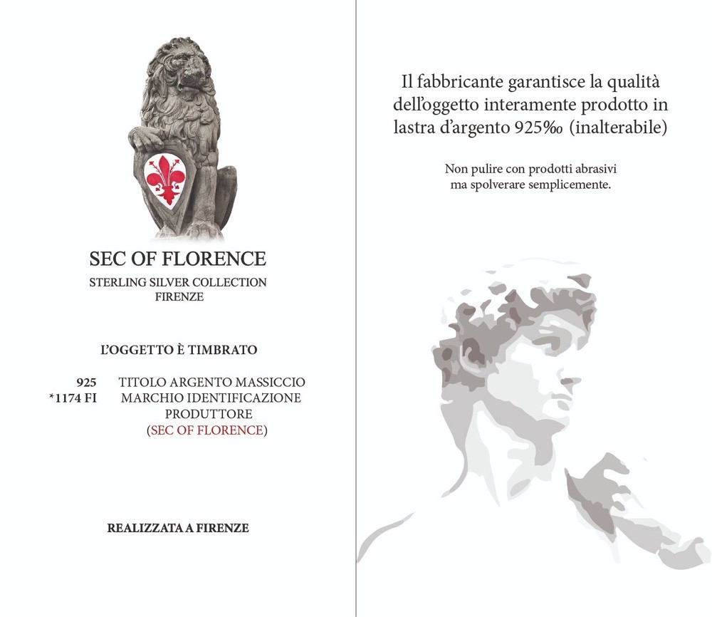 925 Solid Silver Frame Perfect for Elegant Gift *3002/13x18 New