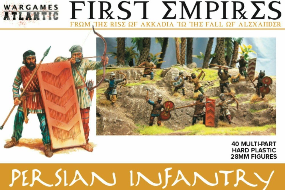 Wargames Atlantic 40 Plastic 28mm First Empires Persion Infantry FE001