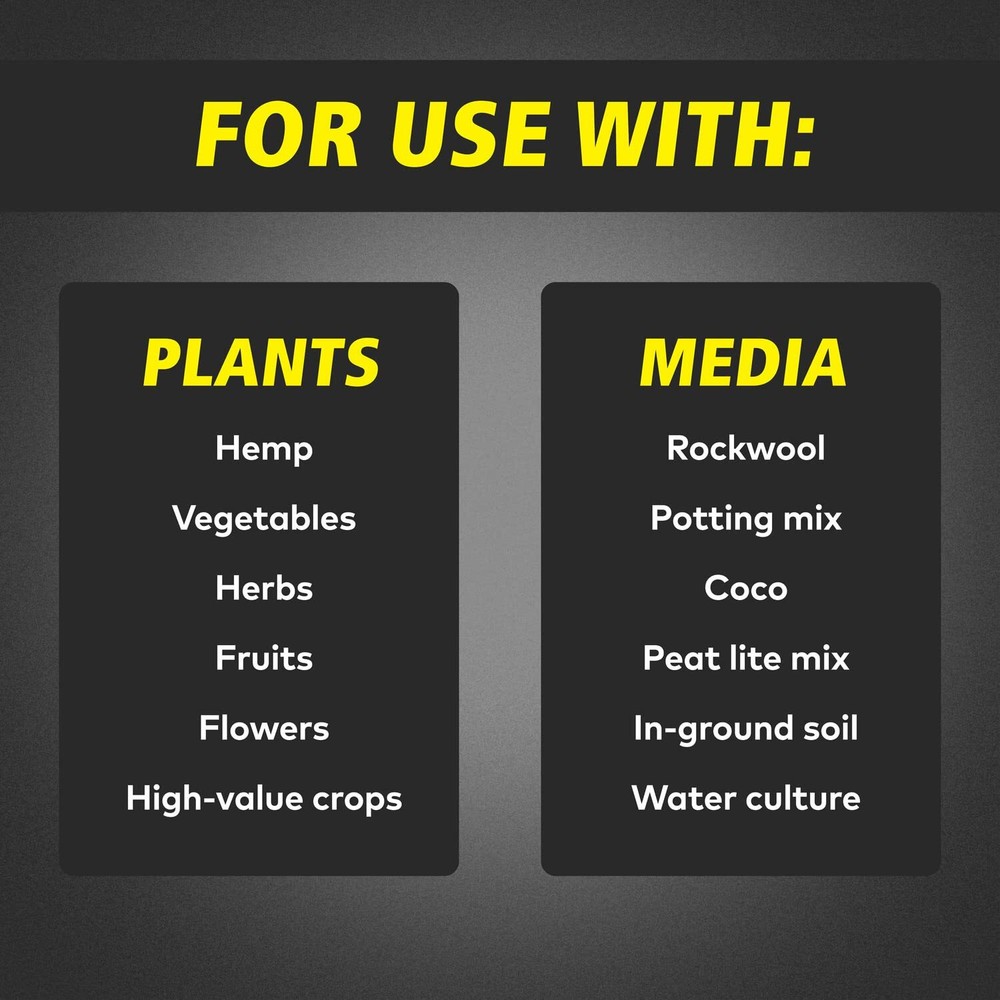 General Hydroponics FloraSeries Hydroponic Nutrient Fertilizer System with