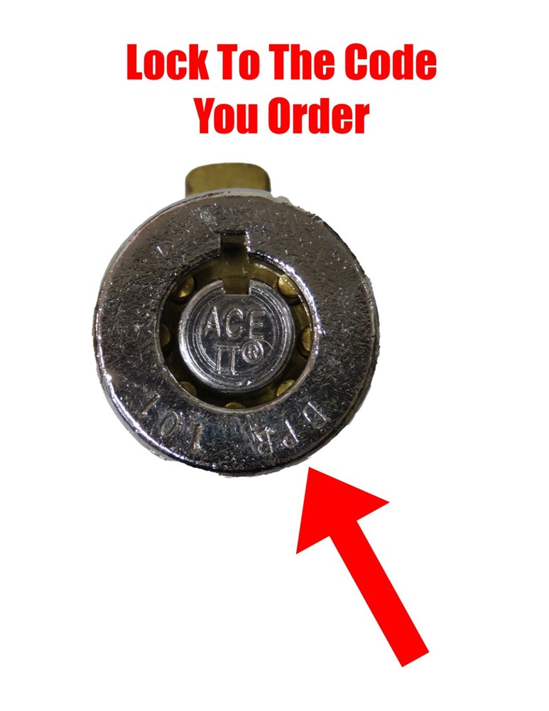Inner Cylinder Vending Locks by Code Number You Select by Code Number