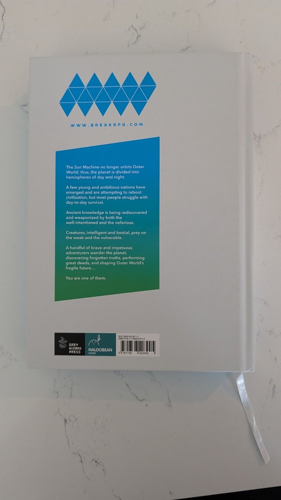 Grey Wizard RPG Break!! RPG Book Core Rules