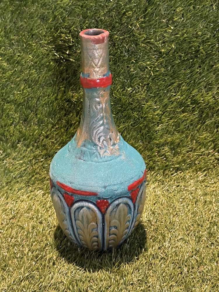 Ceramic Empty Wine Bottle Decor - Empty Medea Vase