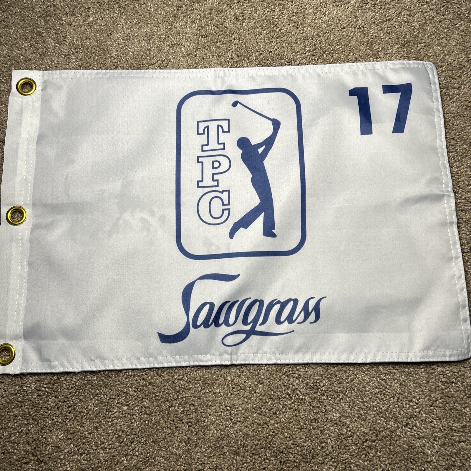 PGA TOUR TPC SAWGRASS THE PLAYERS PIN FLAG WITH GROMMETS FREE SHIP AUTOS