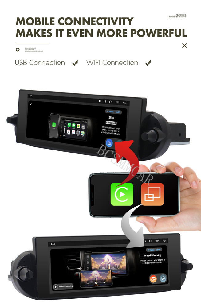 6.8 in Android 13 Car Radio Fit for Volkswagen Beetle 2006-2010 Player GPS Navi