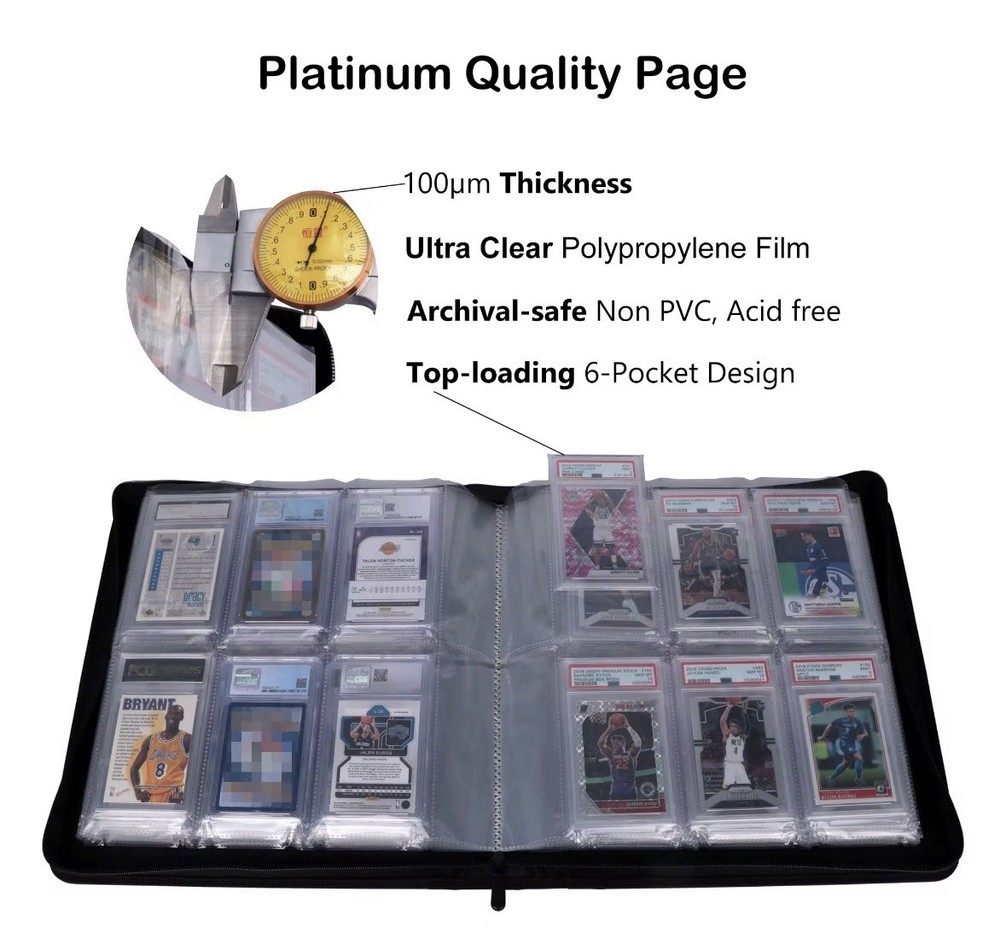 PSA Graded Card Binder 60 ct