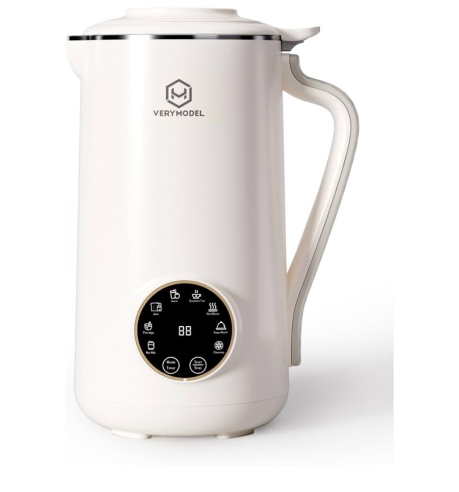 Nut Milk Maker 34oz | Multi-Function Soy & Plant-Based Milk Machine