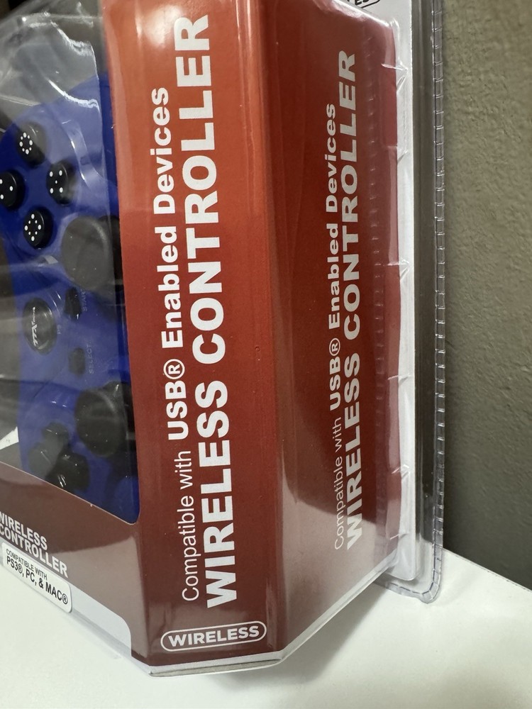 TTX Tech PS3 Wireless Controller Blue