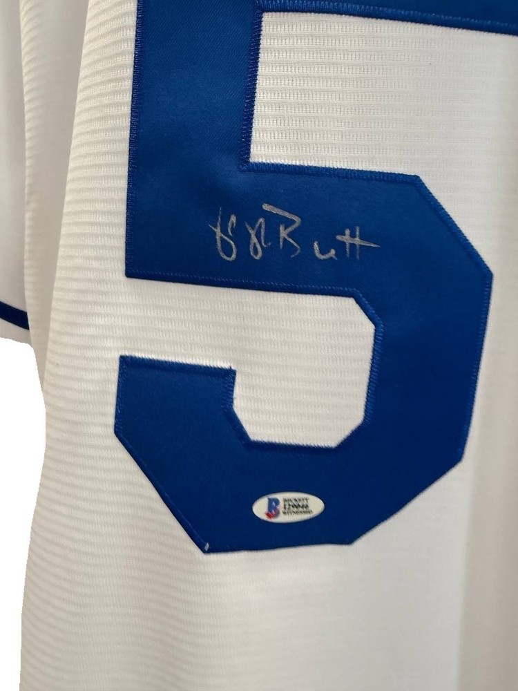 Hand Signed George Brett Autographed MLB Jersey BAS Authentication