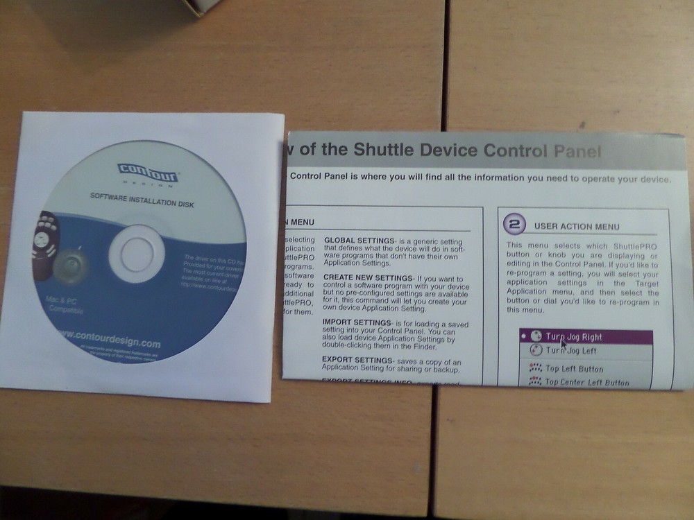 Contour ShuttleXpress Multimedia Controller USB PC\ MAC