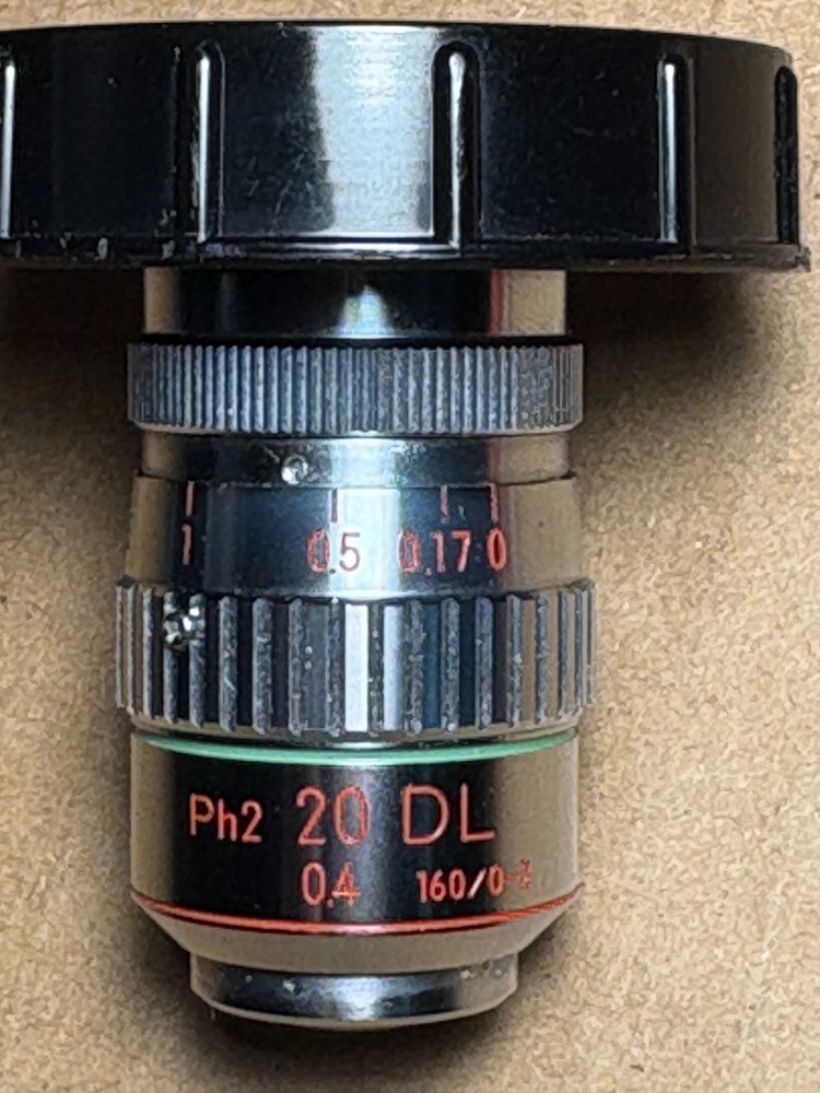Nikon Microscope ObjectivePH-20 DL 0.4 160/0-2